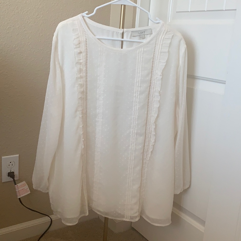 Cream Blouse